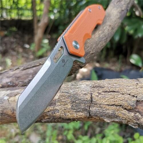 High-quality D2 Folding Knife, Outdoor Pocket Knife, Sharp Knife, EDC Hand Tool, Garden, Camping, Barbecue Tool