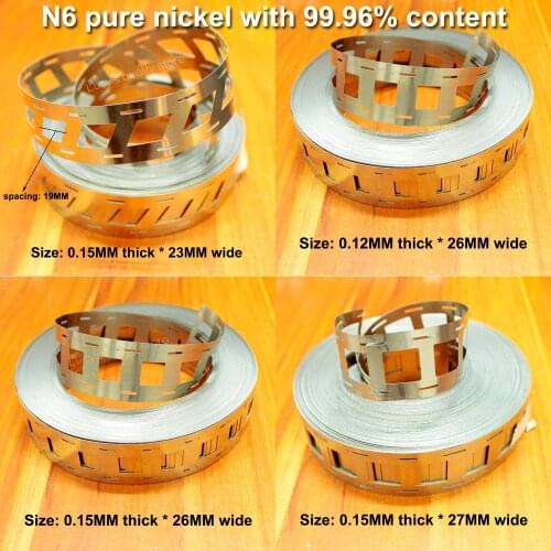 1kg Power lithium battery pure nickel with 99.96% low internal resistance connecting piece anti-corrosion and anti-rust