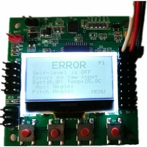 1Set MXK Fixed-Wing Flight Control CD-R Machine KK 2.1.5 VTOL V-Tail KK2 V1.19S1 Pro OpenAeroVTOL Part for Aircraft Model