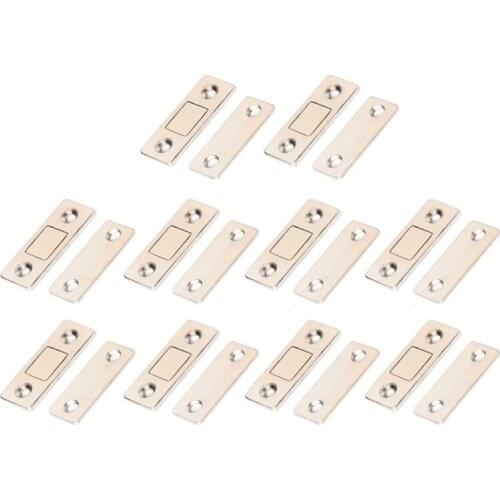 10Pack Punch-Free Magnetic Door Closer Door Closer for Home Office Doors Off