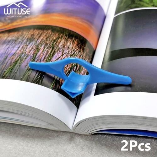 2Pcs Book Page Holder Marker Reading Thumb for Readers Book Lovers Bookworm librarian Literary material Reading Accessories
