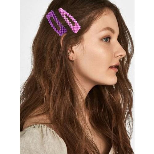 Hairpins with Pearls for Girls Hair Accessories Women Barrette Hair Clip Korean Style Woman Hairclip Headwear 2021