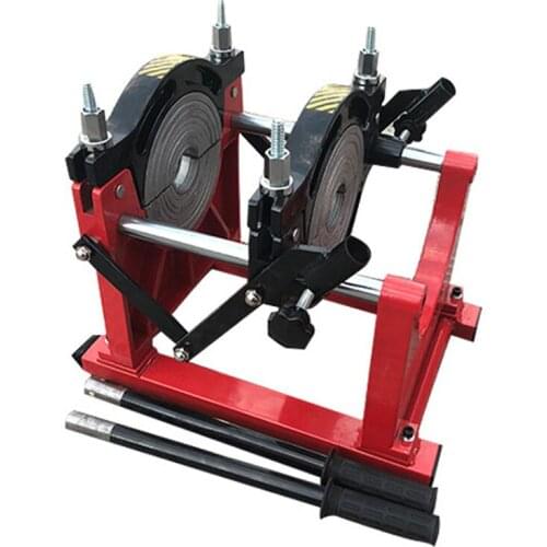 63-160 Hand Push Type Butt Welding Machine 220V PE Pipe Butt Welding Machine Fusion Splicer Hot Melt Pipe Welding Machine