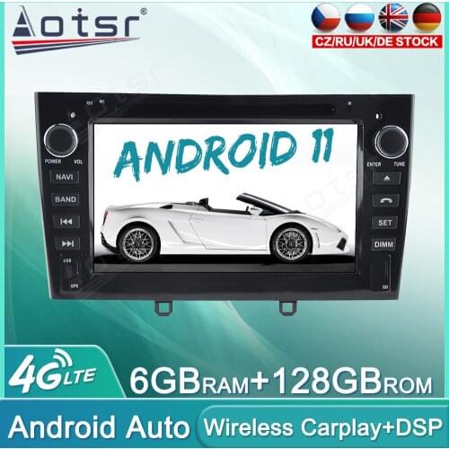 Android 11 128GB Car Radio DVD For Peugeot 408 2007 - 2010 Audio Multimedia Player GPS Navigation Auto Stereo Head Unit Carplay