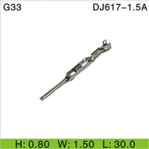 Free shipping 1000pcs Car Electronics & Motorcycle Accessories & Parts G33 male terminal connector