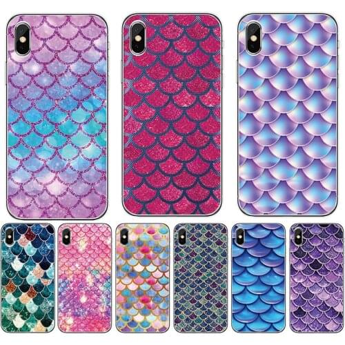 For OPPO Reno 4 5G 3 pro 4G 2 2Z 10X zoom Cover Fish Scale Painted Soft Silicon TPU protection Phone case Coque