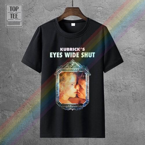 Eyes Wide Shut Movie Poster T Shirt Black All Sizes MenS O-Neck Printed Tee Shirt
