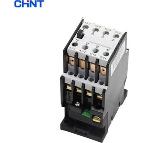 CHNT CJ20 AC contactor CJ20-10 CJ20-16 CJ20-25 CJ20-40 Single Phase 220V 3 Phase 380V CHINT