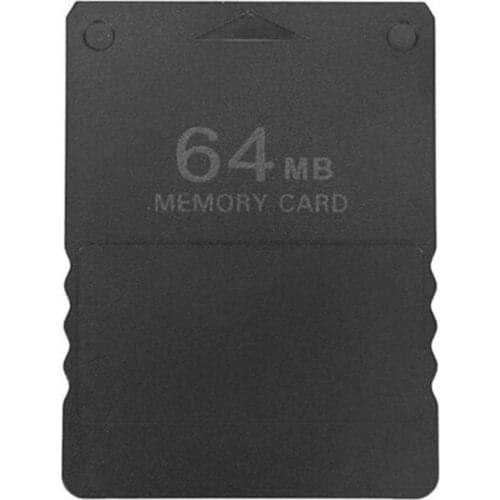 For PS2 64MB/128MB Memory Card Memory Expansion Cards Suitable for Sony Playstation 2 PS2 Black 64/128M Memory Card Wholesale