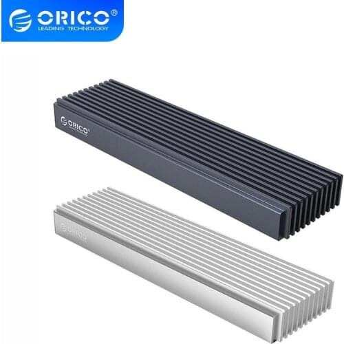 ORICO M.2 SSD Box for NVME PCIE M Key M+B Key SSD Disk USB C 10Gbps Hard Drive Enclosure M2 SATA SSD Case With Type C to C Cable