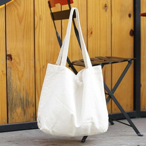 Fashion Women Canvas Shopper Handbag Large Capacity Shopping Bag Summer Casual Solid Beach Shoulder Bag Tote HOT
