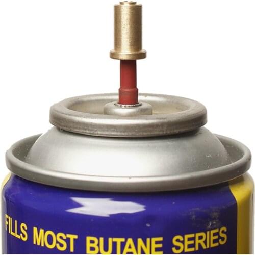 100% New Durable Butane Gas Adapter T Shape Brass Copper Head For Dupont Ligne 2 Lighter Smoking Accessories Wholesale