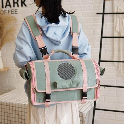 Pet Bag Pink Dog Carrier Bags Cat Carrier Outgoing Travel Breathable Pets Handbag Top Quality Lovely Puppy Cats Bag
