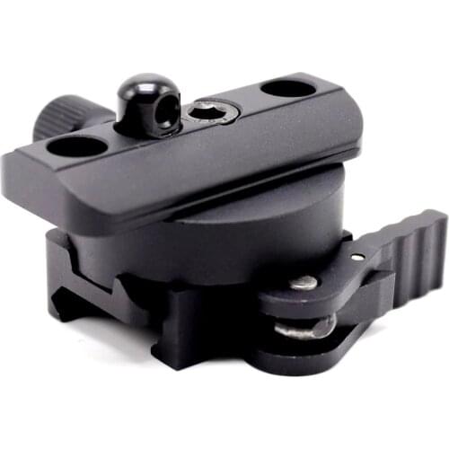 TriRock QD 20 mm Picatinny Rail Mount Swivel Bipod Sling Adapter Multi-functions Aluminum Black Free Shipping