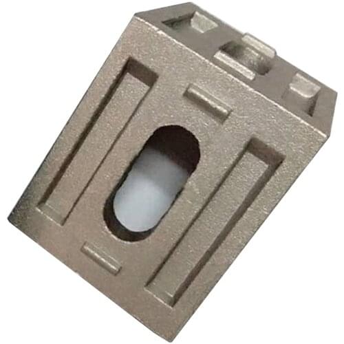 10Pcs 20 xx17mm Corner Fitting Angle Aluminum X L Connector Bracket Fastener Industrial Profile
