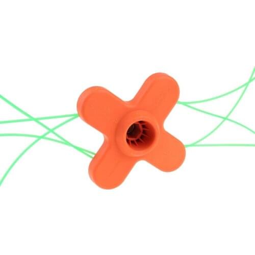 Universal Grass Trimmer Head with 4 Cutting Lines String Brush Cutter Lawn Mower T5UC