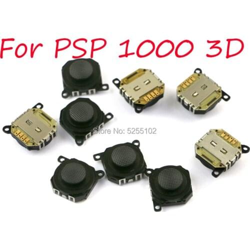 1pc/lot Original New Replacement 3D Analog rocker Joystick button Contact Rubber button For psp1000 psp 1000