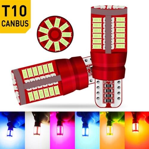 2x T10 W5W Led Bulb Car Clearance Interior Light For Toyota Corolla Avensis Yaris Rav4 Auris Hilux Prius Camry Celica C-HR Ipsum