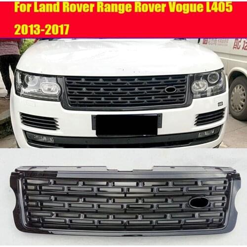 For Land Rover Range Rover Vogue L405 2013 2014 2015 2016 2017 ABS Bumper Upper Front Grille
