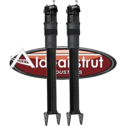 Pair Rear Suspension Shock Absorbers For Mercedes-Benz GL-Class X164 2006-2012, ML-Class W164 2005-2011 w/AIRMATIC,w/o ADS