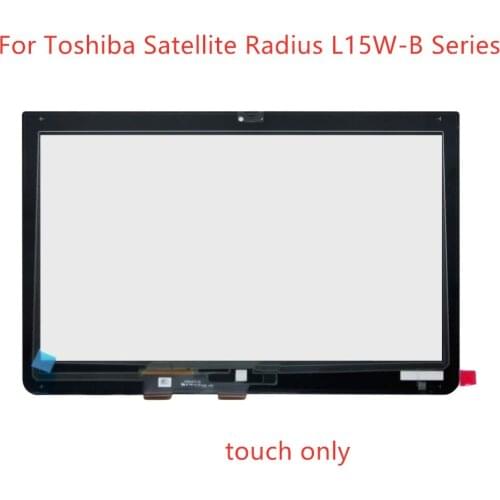 Free shipping 11.6" touch glass For Toshiba Satellite Radius 11 L15W-B L15W-B1303 L15W-B1310 Touch Screen Digitizer Glass Panel