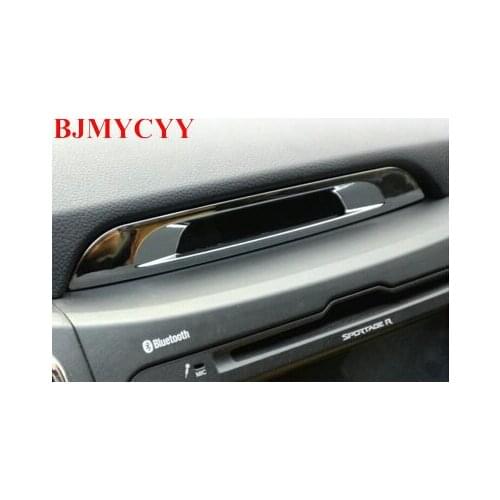 BJMYCYY Car central decorative metal bright for KIA SPORTAGE R 2012 2013