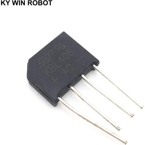 5PCS 4A 600V DIP-4 diode bridge rectifier KBL406