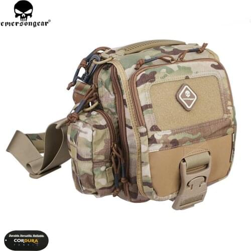 EMERSONGEAR Mini Messenger Bag Tablet + Netbook Tactical Ipad Nylon Single Sling Strap Shoulder Bag EM5754