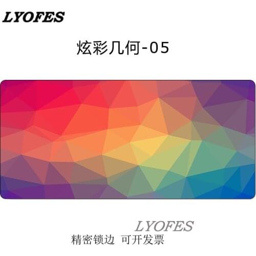 80x30cm XL gaming desk mouse pad deskpad desk mats Geometry mouse pad game desk pad notebook pad large lock edge thickening pad