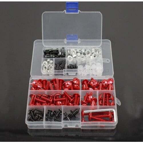 Fairing Bolts Kit Full Screw Kits for SUZUKI GSXR750 SRAD 96-00 GSXR 750 GSX R750 750 GSX-R750 96 97 98 99 00 Nuts Bolt Screw