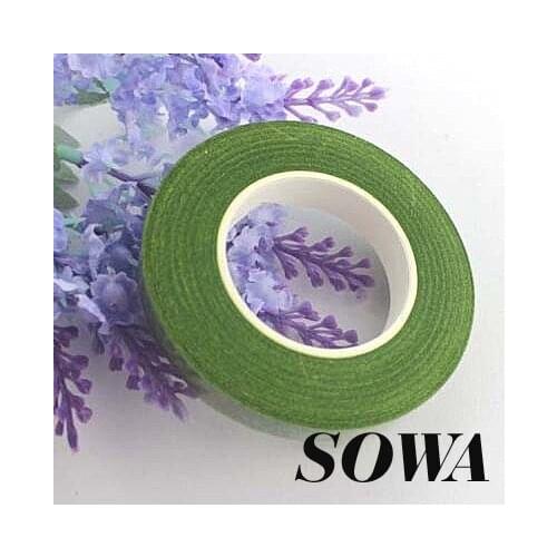 Wholesale Green Color Paper Tape For Nylon Stocking Flower And Butterfly Wedding Decoration Accessories(5pcs/lot)