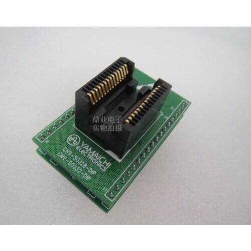 Original YAMAICHI IC Test Seat SOJ28/DIP28 Burning Programmer SOJ Socket Adapter