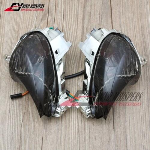 Front With Bulb Turn Signal Light Indicator Lamp For Suzuki Hayabusa GSXR1300R GSXR1300 GSXR 1300 2008 2009 2010 2011 2012