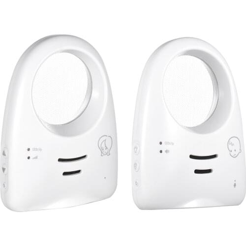 Portable 2.4GHz Wireless Digital Audio Baby Monitor Two Way Talk Crystal Clear Baby Cry Detector Sensitive Transmission