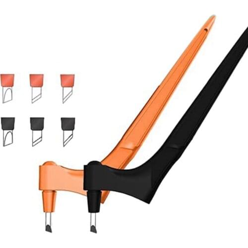 Craft Cutting Tools 2 Pack With 360-Degree Rotating Blade (6 Carbon Steel Blades 3 Of Each Pack) Knives