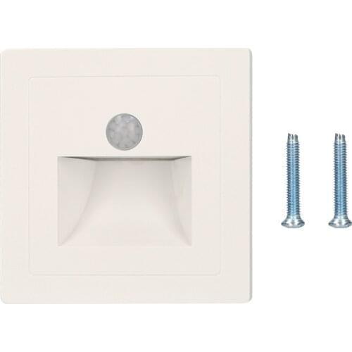 Motion Sensor Step Light Wired Indoor Motion Activated Footlight LED Stair Light Auto Control Lamp Deck Light LED Wall Lights