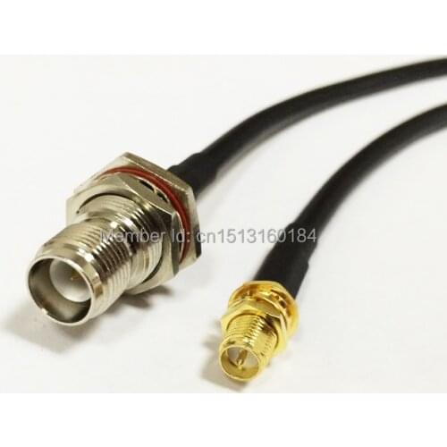 WIFI antenna extension cable RP SMA female switch RP TNC adapter RG58 50cm 20inch wholesale price