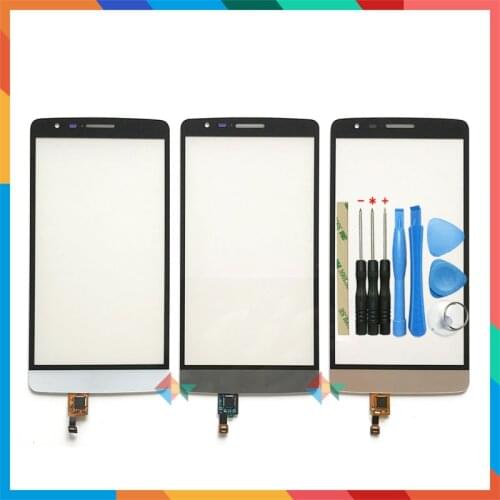 High Quality 5.0" For LG G3 Mini D722 G3S Touch Screen Digitizer Front Glass Lens Sensor Panel