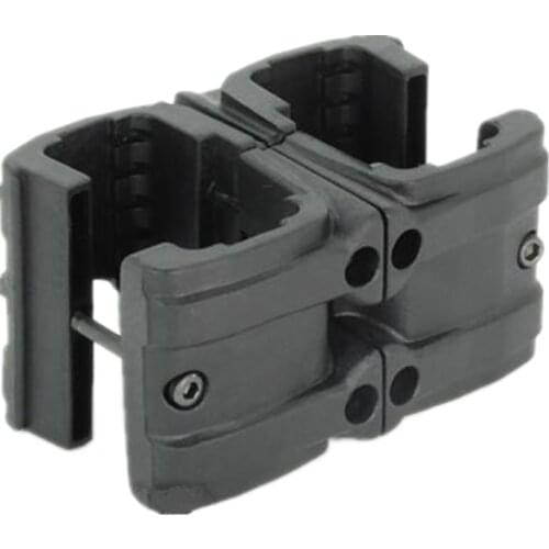 Tactical magazine pouch bag parts MP7 Double clip black DE