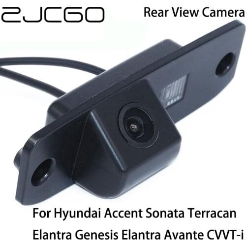 ZJCGO CCD Car Rear View Reverse Back Up Parking Camera for Hyundai Accent Sonata Terracan Elantra Genesis Elantra Avante CVVT-i