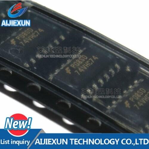 20Pcs 74VHC74 SOP14 Dual D-Type Flip-Flop with Set and Reset New and original