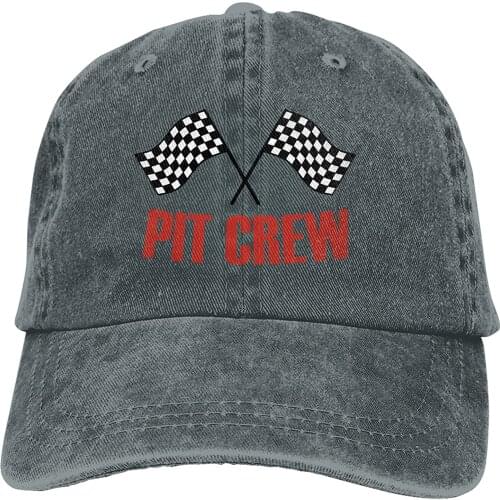 Checkered Flags Baseball cap Race Car Flag Unisex Adjustable Cotton Baseball Hat Cowboy Cap Dad Hats Denim Trucker Hat