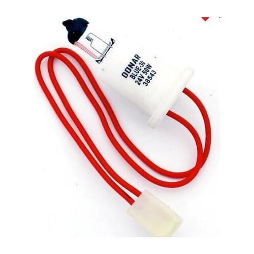 Blue-30 5605-3010 24V 50W Blue 30 24V50W black top halogen bulb