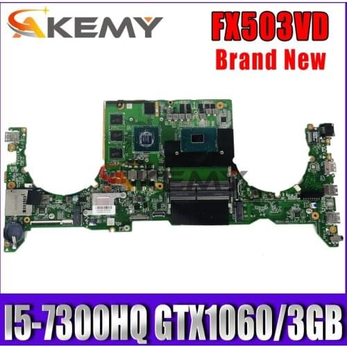 DABKLMB28A0 For Asus TUF Gaming FX503 FX503V FX503VD Laptop mainboard integrated Test work I5-7300HQ GTX1060/3GB GPU