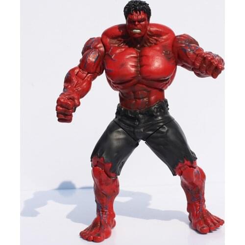 Red Hulk PVC Action Figure Toy Hands Adjusted Movie Collection Model Toys
