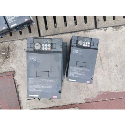 FR-A740-3.7K-CHT 3.7KW 380V inverter , used in good condition . 80% appearance new , good working , free shipping