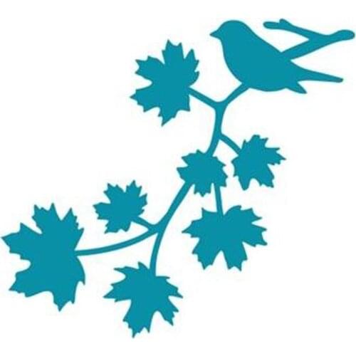 Hemere Spring Bird on Branch Metal Cutting Dies Stencil For New 2019 DIY Scrapbooking Embossing Paper Cards Making Decor Crafts