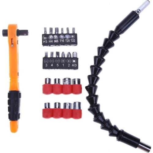 22 piece Socket & Screwdriver Bit Set Prolonged