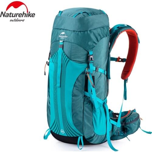NatureHike 65L Travel Sports Bag Professional Mountaineering Backpack Waterproof Big Capacity Outdoor Camping rucksack