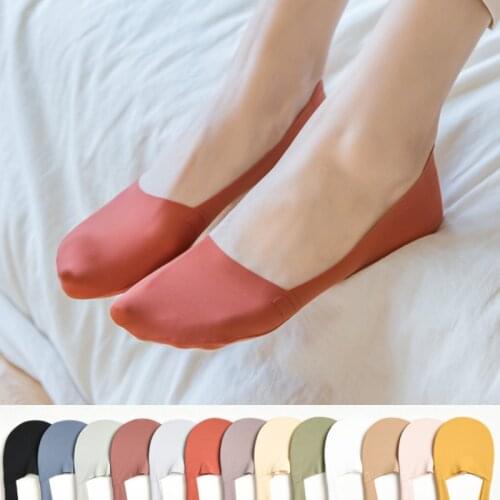 Womens socks short summer Invisible Cotton no-show socks Anti-slip cool happy men fashion cute socks Pair Cheap things Lots